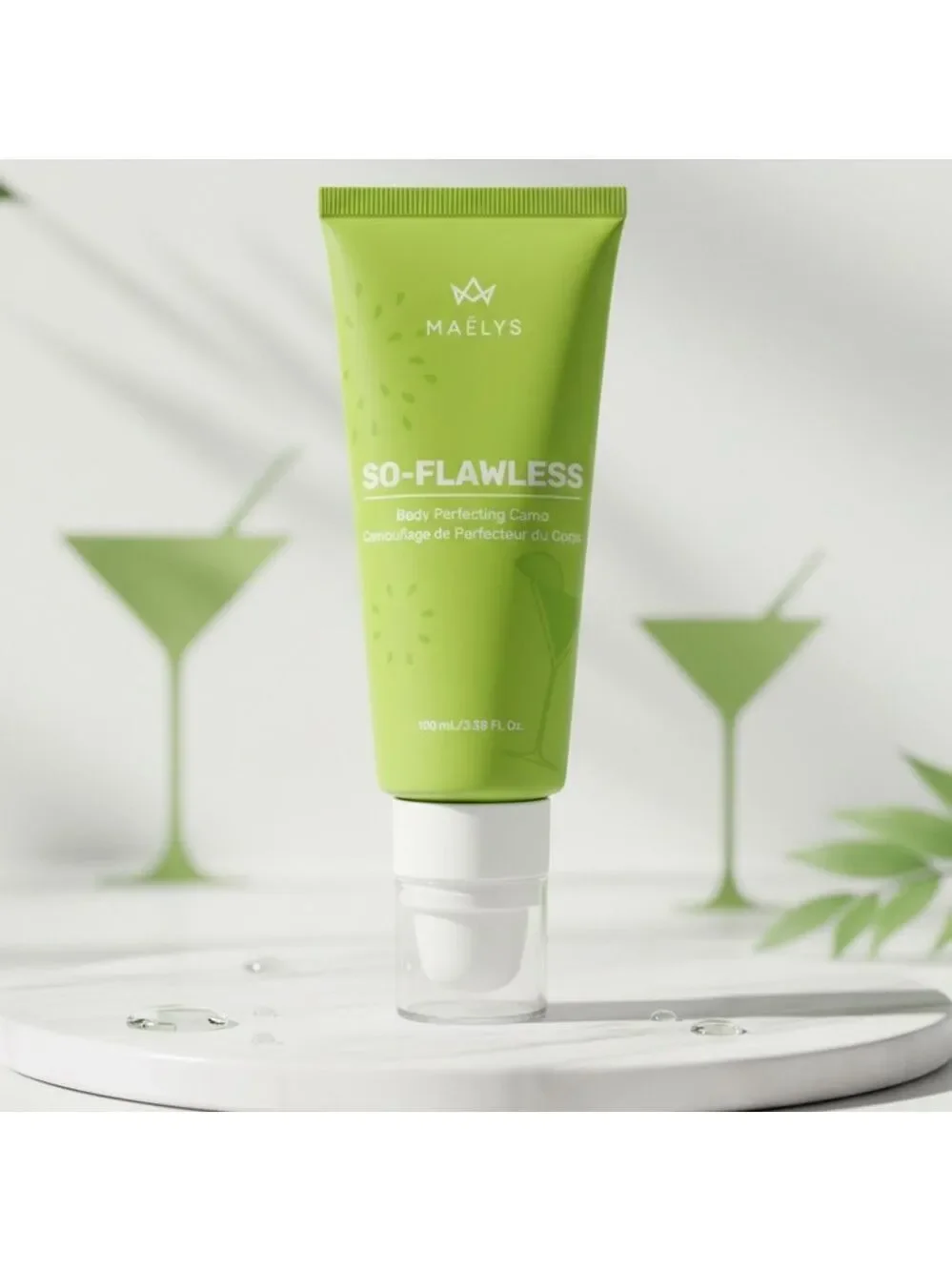 MAËLYS SO-FLAWLESS Body Perfecting Camo Shade Queen 3.38 oz New